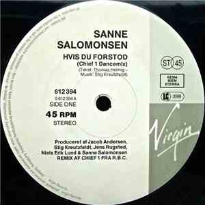 Sanne Salomonsen - Hvis Du Forstod (Chief 1 Dancemix) download flac