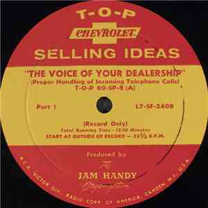 Unknown Artist - The Voice Of Your Dealership (Proper Handling Of Incoming Telephone Calls) download flac