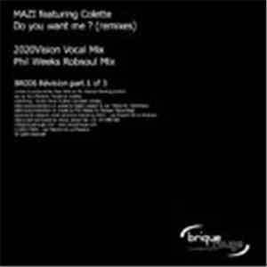 Mazi - Do You Want Me (Remixes Part 1) download flac
