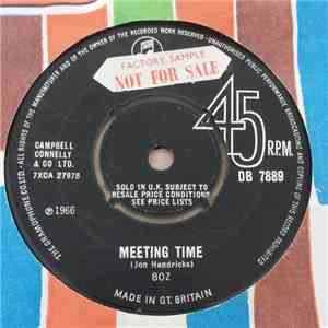 Boz - Meeting Time / No(ah) Body Knows Blues download flac