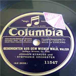 Johann Strauss Und Symphonie Orchester - Geschichten Aus Dem Wiener Wald / Künstlerleben download flac