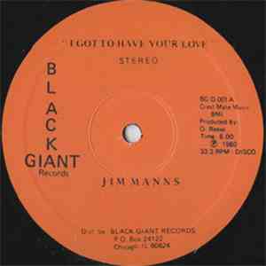 Jim Manns - I Got To Have Your Love download flac