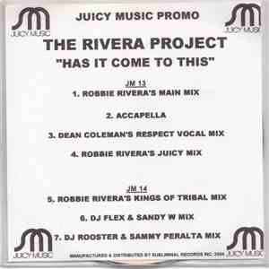 The Rivera Project - Has It Come To This download flac