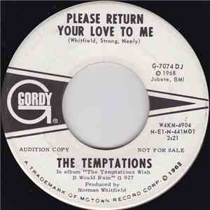 The Temptations - Please Return Your Love To Me download flac