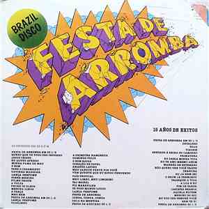 Various, Rafael Tartaglio - Festa De Arromba - Brazil Disco (15 Años De Éxitos) download flac