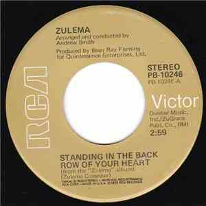 Zulema - Standing In The Back Row Of Your Heart FLAC album