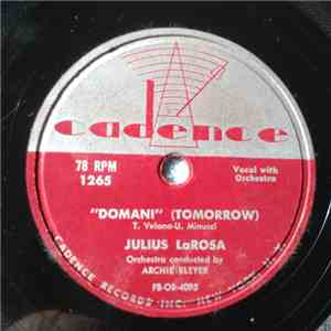 Julius LaRosa - Domani (Tomorrow) / Mama Rosa download flac