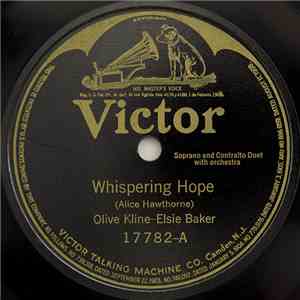 Olive Kline, Elsie Baker - Whispering Hope / Abide With Me download flac