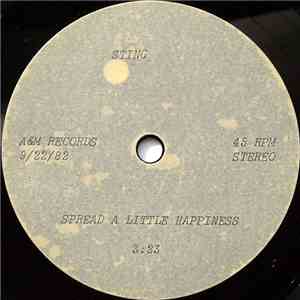 Sting - Spread A Little Happiness / Only You download flac