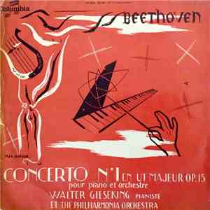 Beethoven / Walter Gieseking • Philharmonia Orchestra - Concerto Nº 1 Pour Piano Et Orchestre En Ut Majeur, Op. 15 download flac