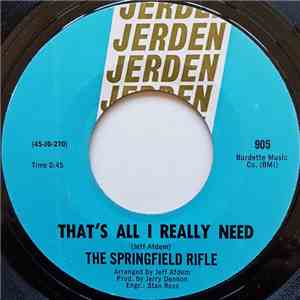 The Springfield Rifle - That's All I Really Need download flac