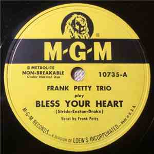 Frank Petty Trio - Bless Your Heart download flac