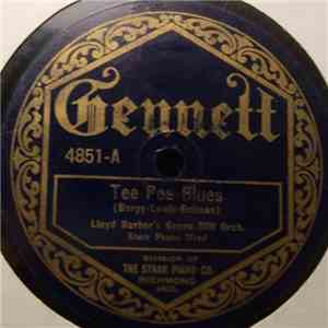 Lloyd Barber's Green Mill Orchestra - Tee Pee Blues / Wigwam Blues download flac