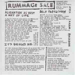 Rummage Sale - Alienation Is Just A Way Of Life download flac