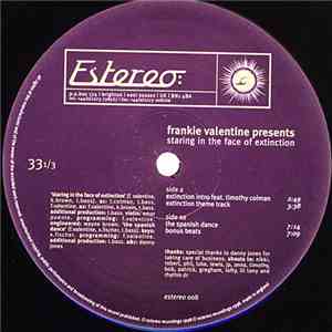 Frankie Valentine - Staring In The Face Of Extinction download flac