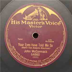 John McCormack  - Your Eyes Have Told Me So download flac