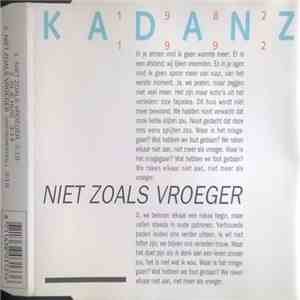 Kadanz - Niet Zoals Vroeger download flac