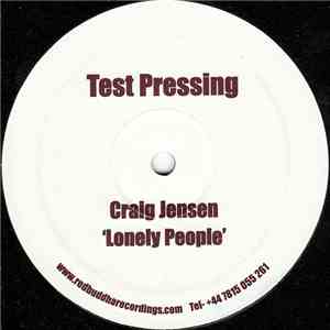 Craig Jensen - Lonely People download flac