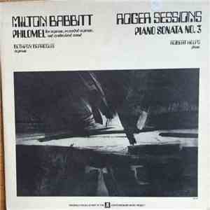 Milton Babbitt / Roger Sessions - Philomel / Piano Sonata No.3 download flac