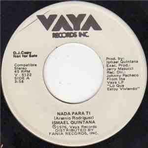 Ismael Quintana - Nada Para Ti / En Cada Beso download flac