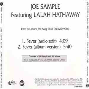 Joe Sample featuring Lalah Hathaway - Fever download flac
