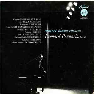 Leonard Pennario - Concert Piano Encores download flac