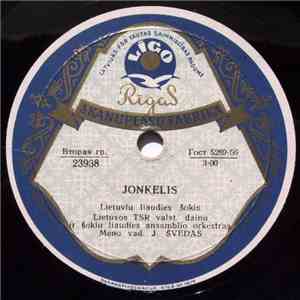 Lietuvos TSR Valst. Dainų Ir Šokių Liaudies Ansamblio Orkestras - Jonkelis / Polka Su Ragučiais download flac