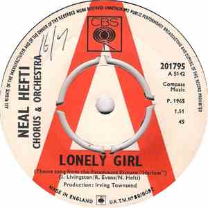 Neal Hefti Chorus And Orchestra - Lonely Girl download flac