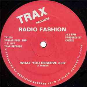 Radio Fashion - What You Deserve FLAC album