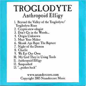 Troglodyte  - Anthropoid Effigy download flac