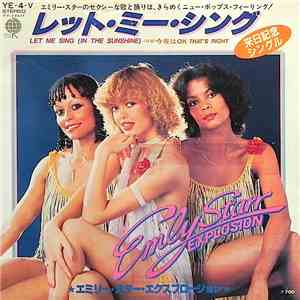 Emly Starr Explosion - Let Me Sing (In The Sunshine) download flac