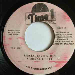 Admiral Tibett - Special Invitation download flac