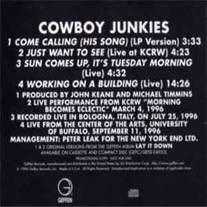 Cowboy Junkies - Come Calling (His Song) download flac