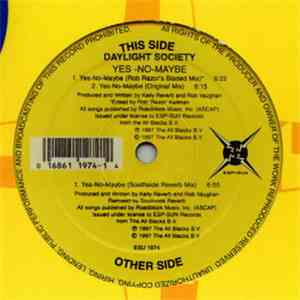 Daylight Society - Yes-No-Maybe download flac