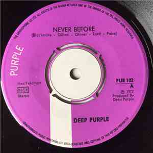 Deep Purple - Never Before / When A Blind Man Cries download flac