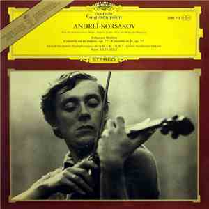 Andreï Korsakov - Johannes Brahms – Grand Orchestre Symphonique De La R.T.B. - B.R.T. Groot Symfonie-Orkest, René Defossez - Concerto En Ré Majeur, Op. 77 - Concerto In D, Op. 77 download flac