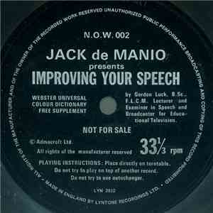 Jack De Manio - Improving Your Speech download flac