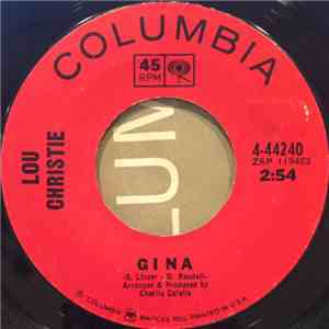 Lou Christie - Gina / Escape download flac