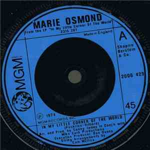 Marie Osmond - In My Little Corner Of The World download flac