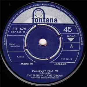 The Spencer Davis Group - Somebody Help Me / Stevie's Blues download flac