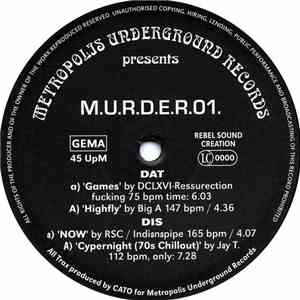 CATO  - M.U.R.D.E.R.01. download flac