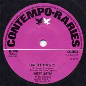 Ketty Lester / Dorsey Burnette - Love Letters / Hey Little One download flac