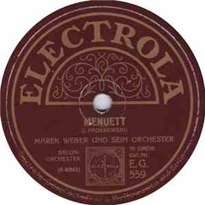 Marek Weber Und Sein Orchester - Menuett / Cœur Brisé download flac