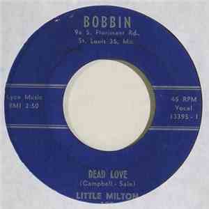 Little Milton - Dead Love / My Baby Pleases Me download flac