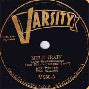 Rex Turner - Mule Train / Johnson Rag download flac