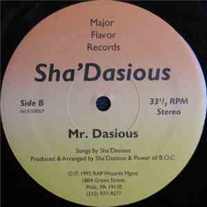 Sha'Dasious - Ima Put My Thing Down / Mr. Dasious download flac