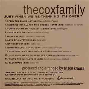 The Cox Family - Just When We're Thinking It's Over download flac