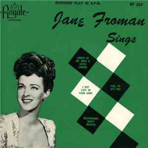 Jane Froman - Sings download flac