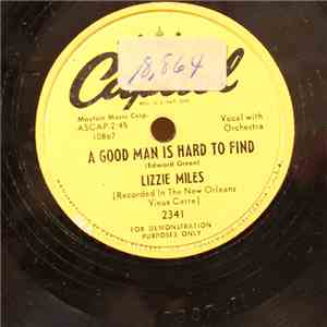 Lizzie Miles - A Good Man Is Hard To Find / Salty Dog download flac