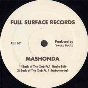 Mashonda - Back Of Da Club Pt. 1 download flac